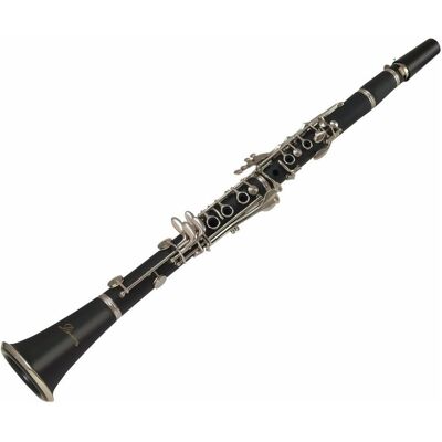 Dimavery K-17 (Clarinette), Instrument à vent, Argent - Publicité Dimavery K-17 (Clarinette), Instrument à vent, Argent - Publicité