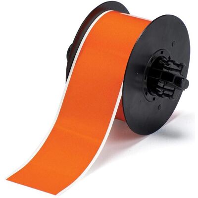 Brady, Rouleau d’étiquettes, B30C-2250-584-OR, ruban vinyle réfléchissant, orange, brillant, 57.15 mm x 15.24 m, permanent (63.50 mm) - Publicité Brady, Rouleau d’étiquettes, B30C-2250-584-OR, ruban vinyle réfléchissant, orange, brillant, 57.15 mm x 15.24 m, permanent (63.50 mm) - Publicité