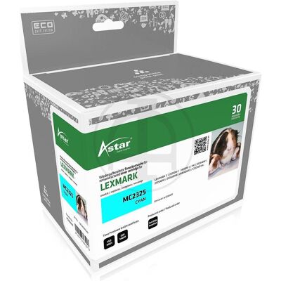 Astar, Toner, AS20341 LEXMARK C232HC0 MC toner - Publicité Astar, Toner, AS20341 LEXMARK C232HC0 MC toner - Publicité