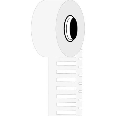 Brady, Rouleau d’étiquettes, M7-12x4.4-7696-WT, porte-fils Durasleeve(R) stable, vinyle, blanc, brillant, 12. (26.97 mm) - Publicité Brady, Rouleau d’étiquettes, M7-12x4.4-7696-WT, porte-fils Durasleeve(R) stable, vinyle, blanc, brillant, 12. (26.97 mm) - Publicité