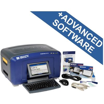 Brady S3700-QZ-SFIDS, S3700 Imprimante de plaques et d'étiquettes mono/multicolore avec clavier, découpe, Imprimante d'étiquettes, Multicolore - Publicité Brady S3700-QZ-SFIDS, S3700 Imprimante de plaques et d'étiquettes mono/multicolore avec clavier, découpe, Imprimante d'étiquettes, Multicolore - Publicité