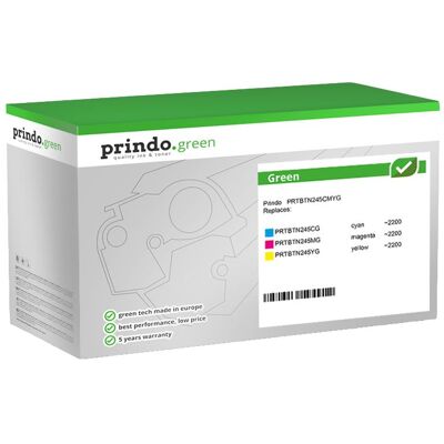 Prindo, Toner, Prindo / / (PRTBTN245CMYG) (C, M, Y) - Publicité Prindo, Toner, Prindo / / (PRTBTN245CMYG) (C, M, Y) - Publicité