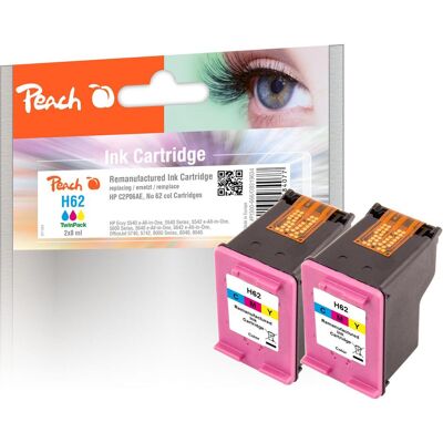 Peach, Cartouche d'impression, 62 (C, M, Y) - Publicité Peach, Cartouche d'impression, 62 (C, M, Y) - Publicité