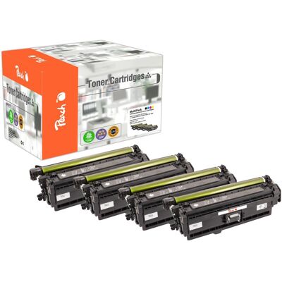 Peach, Toner, Kit de toner HP LJ MulltiPack. 508X XL BK/C/M/Y (C, CF, M, Y) - Publicité Peach, Toner, Kit de toner HP LJ MulltiPack. 508X XL BK/C/M/Y (C, CF, M, Y) - Publicité