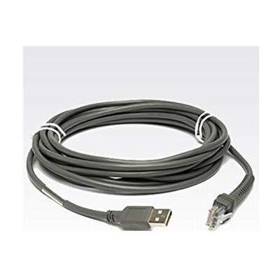 Zebra Câble de données - USB (M) - 4.6 m - connecteur droit, Lecteur de codes barres : accessoires - Publicité Zebra Câble de données - USB (M) - 4.6 m - connecteur droit, Lecteur de codes barres : accessoires - Publicité
