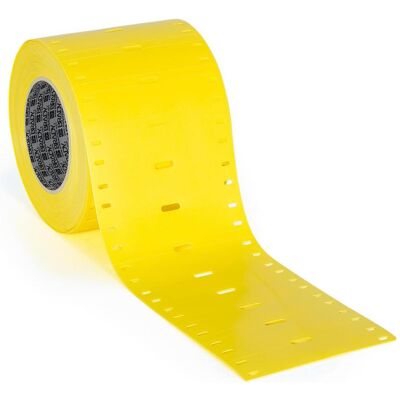 Brady, Rouleau d’étiquettes, THT-7515-7643-YL, Étiquettes de câble Heatex, jaune, 75.00 x 15.00 mm, sans halogène, noyau de 76 (75 mm) - Publicité Brady, Rouleau d’étiquettes, THT-7515-7643-YL, Étiquettes de câble Heatex, jaune, 75.00 x 15.00 mm, sans halogène, noyau de 76 (75 mm) - Publicité