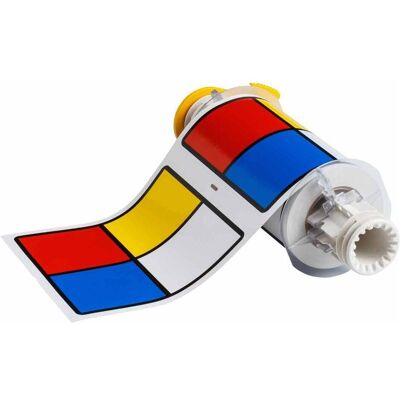 Brady, Rouleau d’étiquettes, B85-152x152-595-NFPA, Étiquettes en vinyle NFPA pré-imprimées, rouge/jaune/bleu sur blanc, (158.75 mm) - Publicité Brady, Rouleau d’étiquettes, B85-152x152-595-NFPA, Étiquettes en vinyle NFPA pré-imprimées, rouge/jaune/bleu sur blanc, (158.75 mm) - Publicité