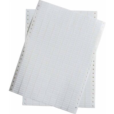 Brady, Rouleau d’étiquettes, DAT-15-502-10, Tissu vinyle repositionnable, 16,51 x 5,08mm, 10 pistes, pour imprimante matricielle - Publicité Brady, Rouleau d’étiquettes, DAT-15-502-10, Tissu vinyle repositionnable, 16,51 x 5,08mm, 10 pistes, pour imprimante matricielle - Publicité