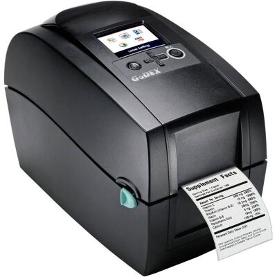 Godex RT200i - imprimante d'étiquettes - thermique direct / transfert thermique (203 dpi), Imprimante d'étiquettes, Noir - Publicité Godex RT200i - imprimante d'étiquettes - thermique direct / transfert thermique (203 dpi), Imprimante d'étiquettes, Noir - Publicité