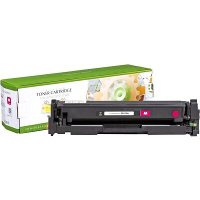 Cartouche de toner magenta Hewlett-Packard Cf413a - 2300 pages - Publicité Cartouche de toner magenta Hewlett-Packard Cf413a - 2300 pages - Publicité