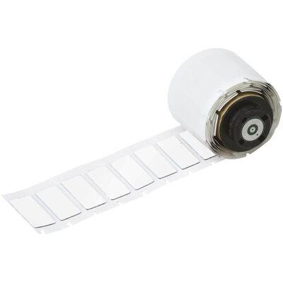 Brady, Rouleau d’étiquettes, M7-8-7593-WT, EPREP, polyester, blanc, brillant, 48.00 x 19.00 mm, permanent (125 E.) (80 mm) - Publicité Brady, Rouleau d’étiquettes, M7-8-7593-WT, EPREP, polyester, blanc, brillant, 48.00 x 19.00 mm, permanent (125 E.) (80 mm) - Publicité