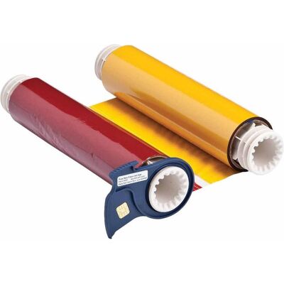 Brady B85-R-220x60-KRBY-380P, Ruban d'impression, noir/rouge/bleu/jaune, 220.00 mm x 60.00 m, longueur de, Imprimante : accessoires - Publicité Brady B85-R-220x60-KRBY-380P, Ruban d'impression, noir/rouge/bleu/jaune, 220.00 mm x 60.00 m, longueur de, Imprimante : accessoires - Publicité