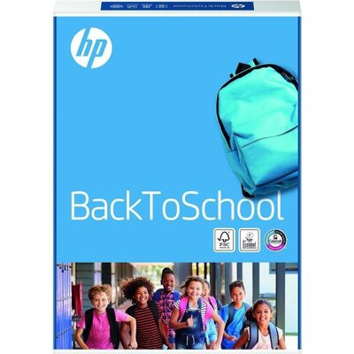 HP Papier, BackToSchool (A4, 500 feuilles, 80 g/m²) - Publicité HP Papier, BackToSchool (A4, 500 feuilles, 80 g/m²) - Publicité