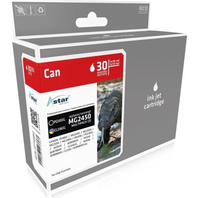 Astar Modèle AS46245 Pack de 2 Cartouches pour Canon PIXMA - Publicité Astar Modèle AS46245 Pack de 2 Cartouches pour Canon PIXMA - Publicité