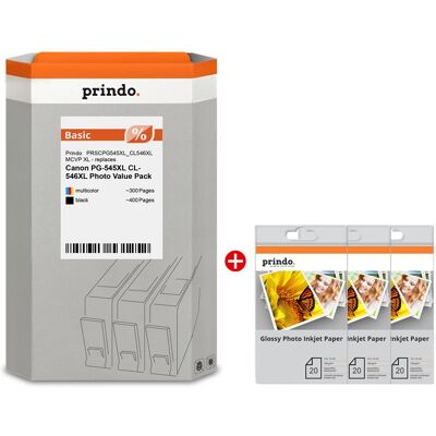 Prindo, Cartouche d'impression, PRSCPG545XL CL546XL MCVP - Publicité Prindo, Cartouche d'impression, PRSCPG545XL CL546XL MCVP - Publicité