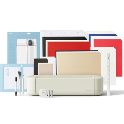 Cricut, Machine de découpe + presse de transfert, Explore 5 Essential Bundle - Publicité Cricut, Machine de découpe + presse de transfert, Explore 5 Essential Bundle - Publicité