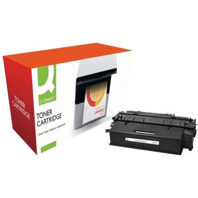 Toner Q-Connect Compatible HP LJ P2015 - 7000 pages - Noir - Publicité Toner Q-Connect Compatible HP LJ P2015 - 7000 pages - Noir - Publicité