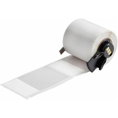 Brady, Rouleau d’étiquettes, M6-66-427, Vinyle, auto-laminant, blanc/transparent, mat, 49.23 x 25.40(80.00) mm, pour Ka (57.15 mm) - Publicité Brady, Rouleau d’étiquettes, M6-66-427, Vinyle, auto-laminant, blanc/transparent, mat, 49.23 x 25.40(80.00) mm, pour Ka (57.15 mm) - Publicité