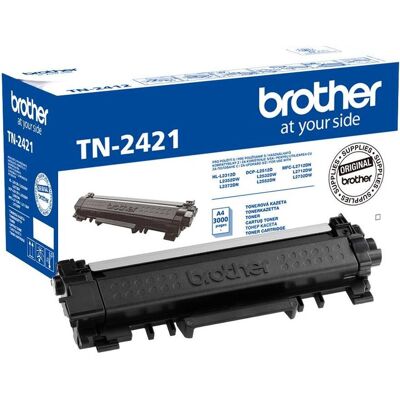 Brother Toner, Toner TN-2421 Noir Oryginał (TN2421) - Publicité Brother Toner, Toner TN-2421 Noir Oryginał (TN2421) - Publicité