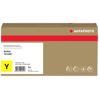 Agfaphoto, Toner, compatible avec le TN-248Y (Y) - Publicité Agfaphoto, Toner, compatible avec le TN-248Y (Y) - Publicité