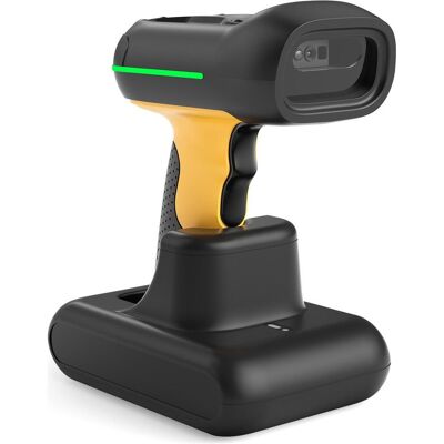 Inateck Barcodescanner 75S black (BCST-75S black) (Code QR, Codes à barres 1D, Codes à barres 2D), Lecteur de codes barres, Jaune, Noir - Publicité Inateck Barcodescanner 75S black (BCST-75S black) (Code QR, Codes à barres 1D, Codes à barres 2D), Lecteur de codes barres, Jaune, Noir - Publicité