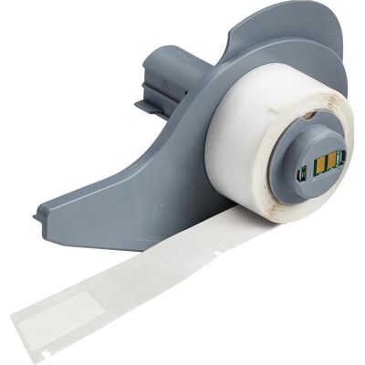 Brady, Rouleau d’étiquettes, M7-86-461, polyester auto-laminant, blanc/transparent, mat, 15.24 x 25.40(66.68) mm, p (26.97 mm) - Publicité Brady, Rouleau d’étiquettes, M7-86-461, polyester auto-laminant, blanc/transparent, mat, 15.24 x 25.40(66.68) mm, p (26.97 mm) - Publicité