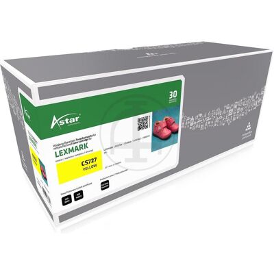 Astar, Toner, AS20332 LEXMARK 75B20Y0 CS/CX toner yellow rebuilt 1000pages - Publicité Astar, Toner, AS20332 LEXMARK 75B20Y0 CS/CX toner yellow rebuilt 1000pages - Publicité