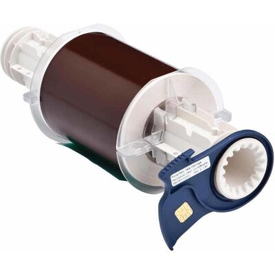 Brady, Rouleau d’étiquettes, B85-100x15-595-BR, Ruban vinyle haute performance, marron, brillant, 100.00 mm x 15.00 m, permenant (100 mm) - Publicité Brady, Rouleau d’étiquettes, B85-100x15-595-BR, Ruban vinyle haute performance, marron, brillant, 100.00 mm x 15.00 m, permenant (100 mm) - Publicité