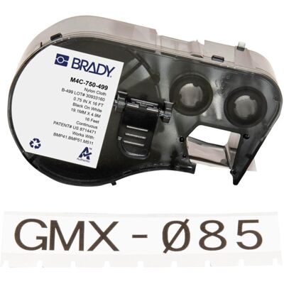 Brady, Rouleau d’étiquettes, Étiquette BMP41/BMP51/M511 (19.05 mm) - Publicité Brady, Rouleau d’étiquettes, Étiquette BMP41/BMP51/M511 (19.05 mm) - Publicité