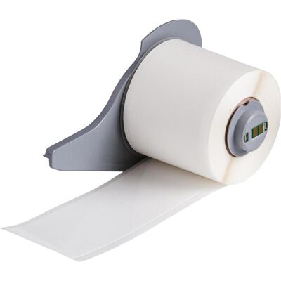 Brady, Rouleau d’étiquettes, M7C-1900-498, Tissu vinyle, blanc, mat, 48.26 mm x 9.14 m, repositionnable, continu (48.26 mm) - Publicité Brady, Rouleau d’étiquettes, M7C-1900-498, Tissu vinyle, blanc, mat, 48.26 mm x 9.14 m, repositionnable, continu (48.26 mm) - Publicité