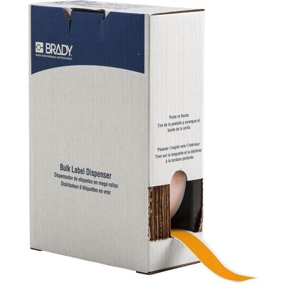 Brady, Rouleau d’étiquettes, BM7C-1000-584-YL, ruban vinyle réfléchissant, jaune, brillant, 25.40 mm x 22.86 m, permanent (25.40 mm) - Publicité Brady, Rouleau d’étiquettes, BM7C-1000-584-YL, ruban vinyle réfléchissant, jaune, brillant, 25.40 mm x 22.86 m, permanent (25.40 mm) - Publicité