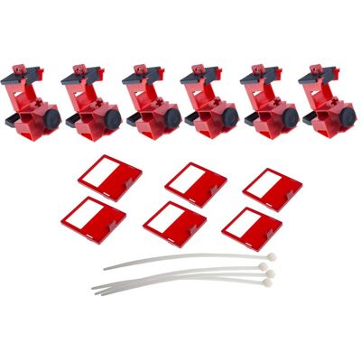Brady, Rouleau d’étiquettes, TagLock CircuitBreaker 480/600V 6/pk - Publicité Brady, Rouleau d’étiquettes, TagLock CircuitBreaker 480/600V 6/pk - Publicité