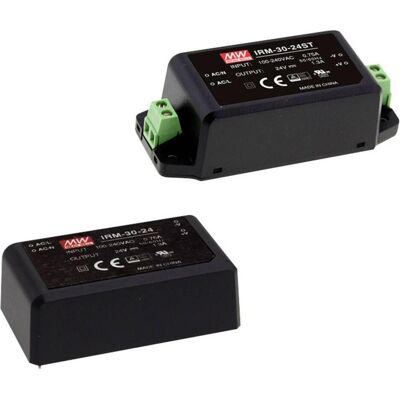 MeanWell MEAN WELL IRM-30-12, 30 W, 85 - 264 V, ITE EN/UL/IEC 60950, Schwarz, 39 mm, 69,5, Imprimante : accessoires - Publicité MeanWell MEAN WELL IRM-30-12, 30 W, 85 - 264 V, ITE EN/UL/IEC 60950, Schwarz, 39 mm, 69,5, Imprimante : accessoires - Publicité