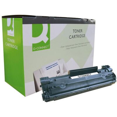 Toner noir Q-Connect pour HP P1005 P1006 - 1500 pages - Publicité Toner noir Q-Connect pour HP P1005 P1006 - 1500 pages - Publicité