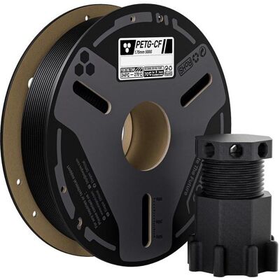 Elegoo PETG-CF filament (black) (PETG-CF), Filament 3D, Noir - Publicité Elegoo PETG-CF filament (black) (PETG-CF), Filament 3D, Noir - Publicité