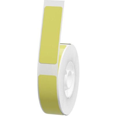 Niimbot, Rouleau d’étiquettes, étiquettes thermiques autocollantes, (Jaune) (12 mm) - Publicité Niimbot, Rouleau d’étiquettes, étiquettes thermiques autocollantes, (Jaune) (12 mm) - Publicité