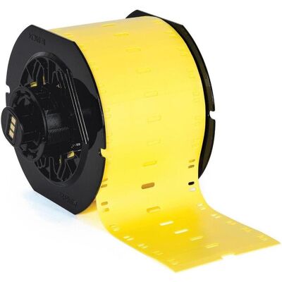 Brady, Rouleau d’étiquettes, B33-75x10-7643-YL, Étiquettes Heatex, jaune, mates, 75.00 x 10.00 mm, pour BBP33, i3300, i5300 (7 (75 mm) - Publicité Brady, Rouleau d’étiquettes, B33-75x10-7643-YL, Étiquettes Heatex, jaune, mates, 75.00 x 10.00 mm, pour BBP33, i3300, i5300 (7 (75 mm) - Publicité