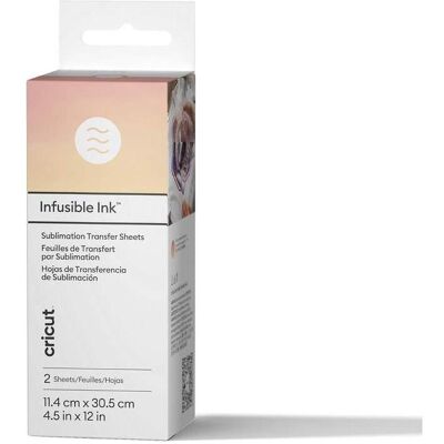 Cricut, Machine de découpe : accessoires, Infusible Ink Transfer Sheets 2-pack Pink Lemonade ideal size for MugPress (P) - Publicité Cricut, Machine de découpe : accessoires, Infusible Ink Transfer Sheets 2-pack Pink Lemonade ideal size for MugPress (P) - Publicité