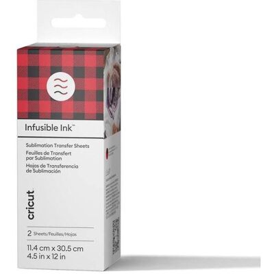 Cricut, Machine de découpe : accessoires, Infusible Ink Transfer Sheets 2-pack Buffalo Check ideal size for MugPress (P) - Publicité Cricut, Machine de découpe : accessoires, Infusible Ink Transfer Sheets 2-pack Buffalo Check ideal size for MugPress (P) - Publicité