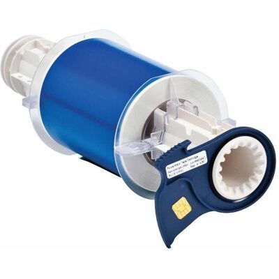 Brady, Rouleau d’étiquettes, B85-100x15-7569BL, Vinyle standard, bleu, brillant, 100.00 mm x 15.00 m, permanent, f. BBP85 (107.95 mm) - Publicité Brady, Rouleau d’étiquettes, B85-100x15-7569BL, Vinyle standard, bleu, brillant, 100.00 mm x 15.00 m, permanent, f. BBP85 (107.95 mm) - Publicité