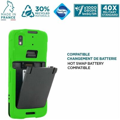 Mobilis PROTECH Case+Handstrap Zebra TC22/27 Safety gr softb, Lecteur de codes barres : accessoires - Publicité Mobilis PROTECH Case+Handstrap Zebra TC22/27 Safety gr softb, Lecteur de codes barres : accessoires - Publicité
