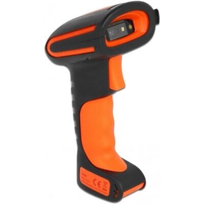 Delock Scanner de codes à barres industriels 1D et 2D (Codes à barres 1D, Codes à barres 2D), Lecteur de codes barres, Noir, Orange - Publicité Delock Scanner de codes à barres industriels 1D et 2D (Codes à barres 1D, Codes à barres 2D), Lecteur de codes barres, Noir, Orange - Publicité