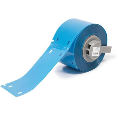 Brady, Rouleau d’étiquettes, M6-25x75-B7598-BL, Étiquette de câble, polyester, bleu, brillant, 25.00 x 75.00 mm, non adhésive - Publicité Brady, Rouleau d’étiquettes, M6-25x75-B7598-BL, Étiquette de câble, polyester, bleu, brillant, 25.00 x 75.00 mm, non adhésive - Publicité