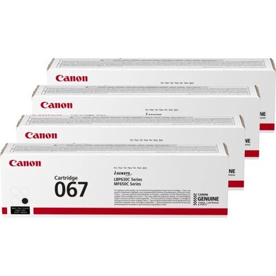 Canon Toner, 067 Toner Combo Pack - Publicité Canon Toner, 067 Toner Combo Pack - Publicité