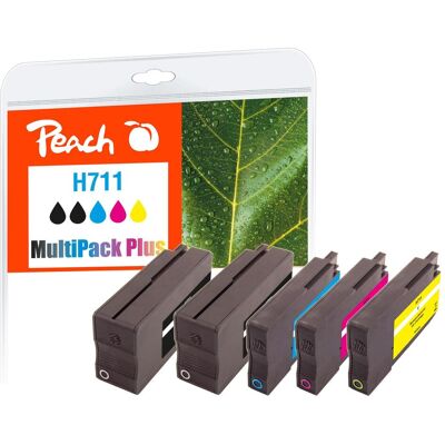 Peach, Cartouche d'impression, H711 (C, M, Y) - Publicité Peach, Cartouche d'impression, H711 (C, M, Y) - Publicité