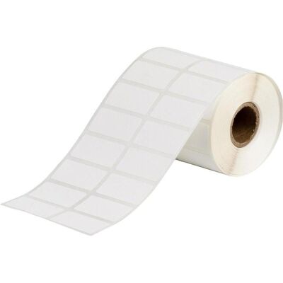Brady, Rouleau d’étiquettes, Étiquettes amovibles en polypropylène pour l'identification générale, noyau de 25 mm (85.09 mm) - Publicité Brady, Rouleau d’étiquettes, Étiquettes amovibles en polypropylène pour l'identification générale, noyau de 25 mm (85.09 mm) - Publicité