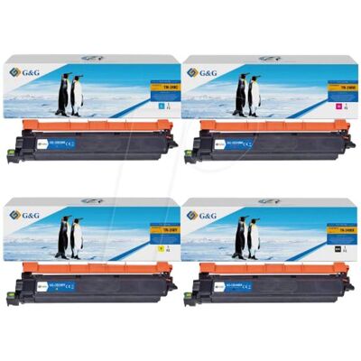 G&G, Toner, Toner kompatibel mit Brother TN248XL CMYK - Publicité G&G, Toner, Toner kompatibel mit Brother TN248XL CMYK - Publicité