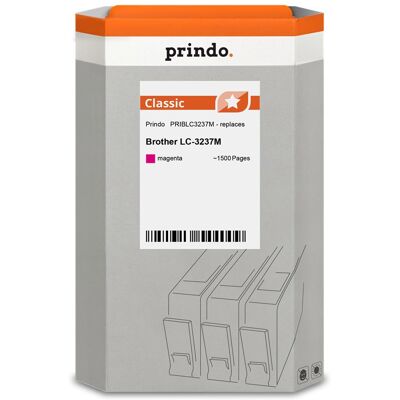 Prindo, Cartouche d'impression, compatible avec Brother LC3237M (M) - Publicité Prindo, Cartouche d'impression, compatible avec Brother LC3237M (M) - Publicité