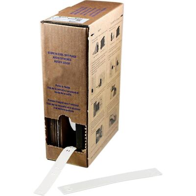 Brady, Rouleau d’étiquettes, BM-10x75-348-WT, Étiquette de câble pour le transport, polyoléfine, blanc, mat, 10.00 x 75.00 mm (20.62 mm) - Publicité Brady, Rouleau d’étiquettes, BM-10x75-348-WT, Étiquette de câble pour le transport, polyoléfine, blanc, mat, 10.00 x 75.00 mm (20.62 mm) - Publicité