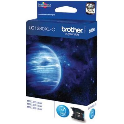 Brother Cartouche d'impression, LC1280XLC, rendement élevé (XL), 1 pc(s) - Publicité Brother Cartouche d'impression, LC1280XLC, rendement élevé (XL), 1 pc(s) - Publicité